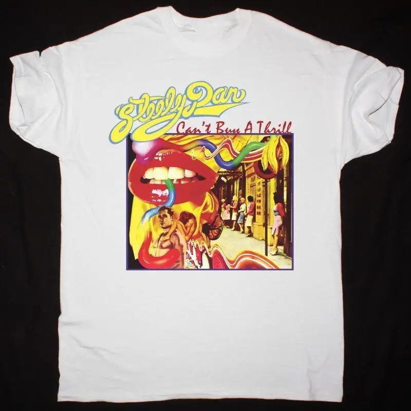 Steely Dan no puede comprar una emoción 1972 nueva camiseta blanca Ac441