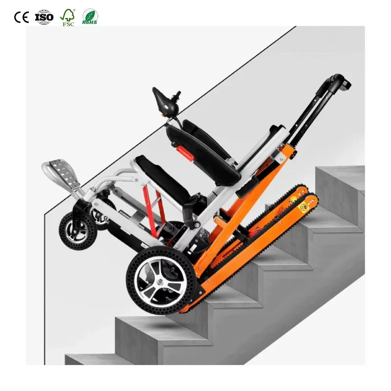 

Best-salling Lightweight Aluminium Electric Stair Climbing New Style Split Stair Climber Wheel Chair For Rehabilitation Equipme