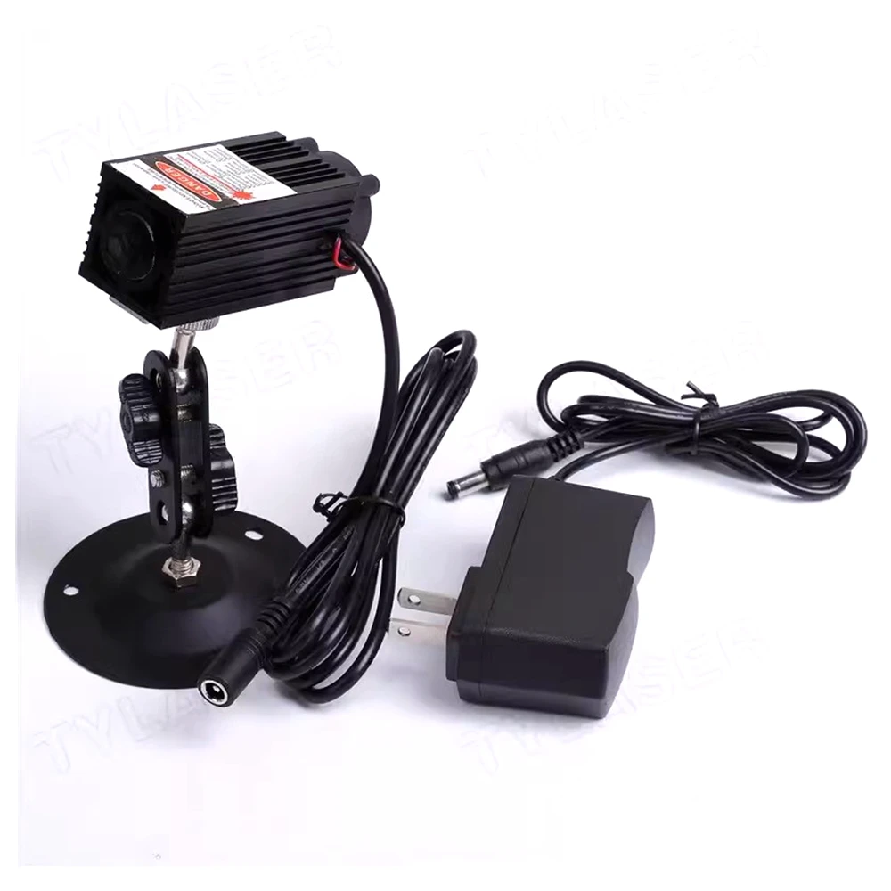 Focusable 808nm 500mw~1000mw Infrared Laser Module W/ Cooling Fan+ Holder+Adapter