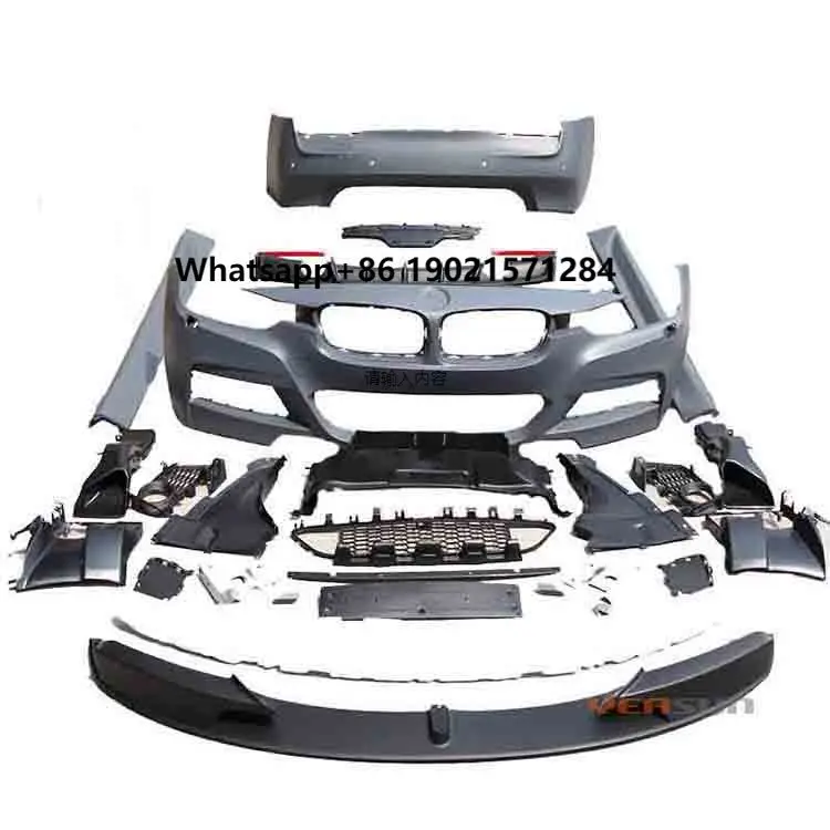 

High Quality F30 Full Body Kit Upgrade to M Performance Style for 3 Series 2013 2014 2015 2016