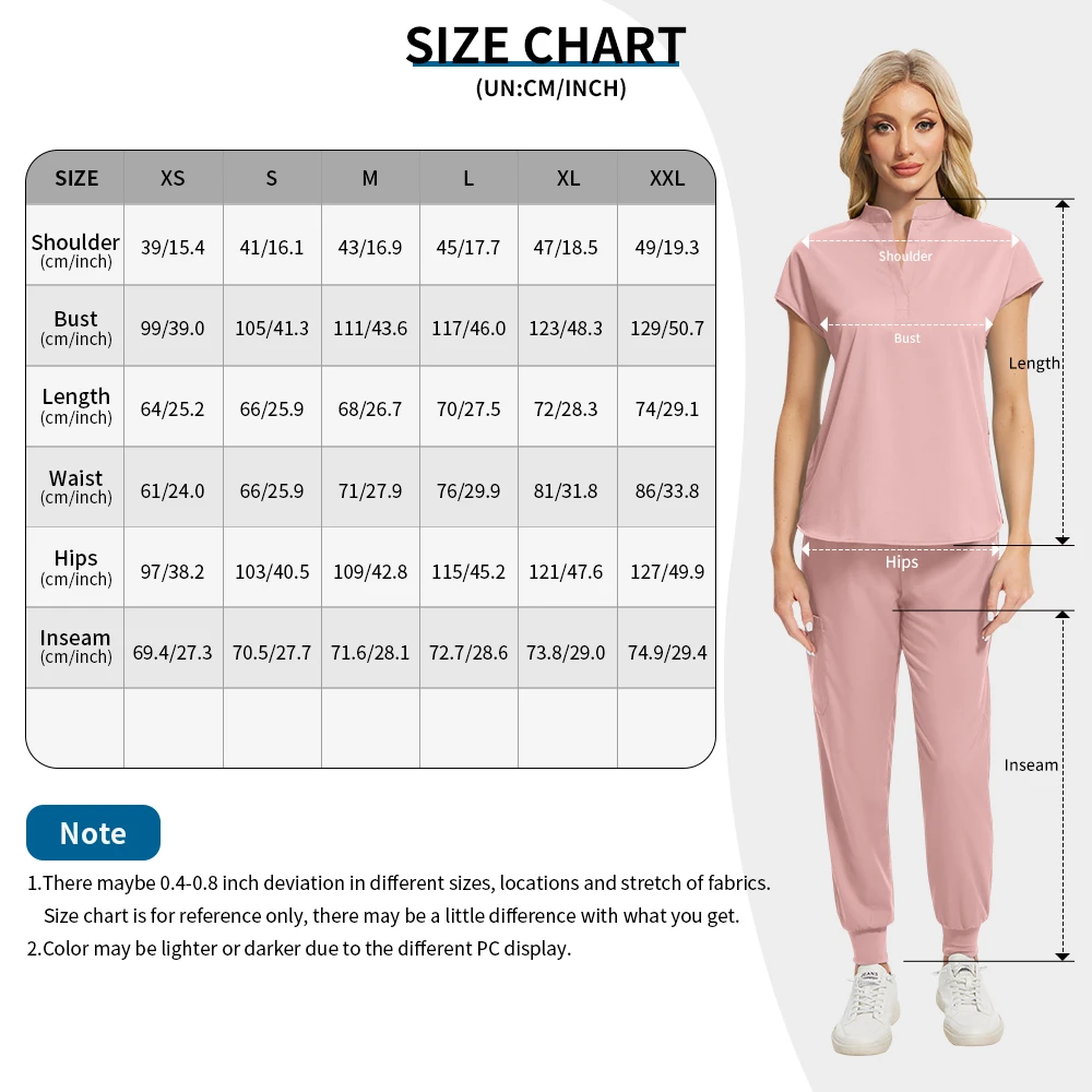 Hospital Nurse Uniform Set Women Medical Uniform Dental Clinic Workwear Beauty Salon Work Clothes Surgical Set Nurse Accessories