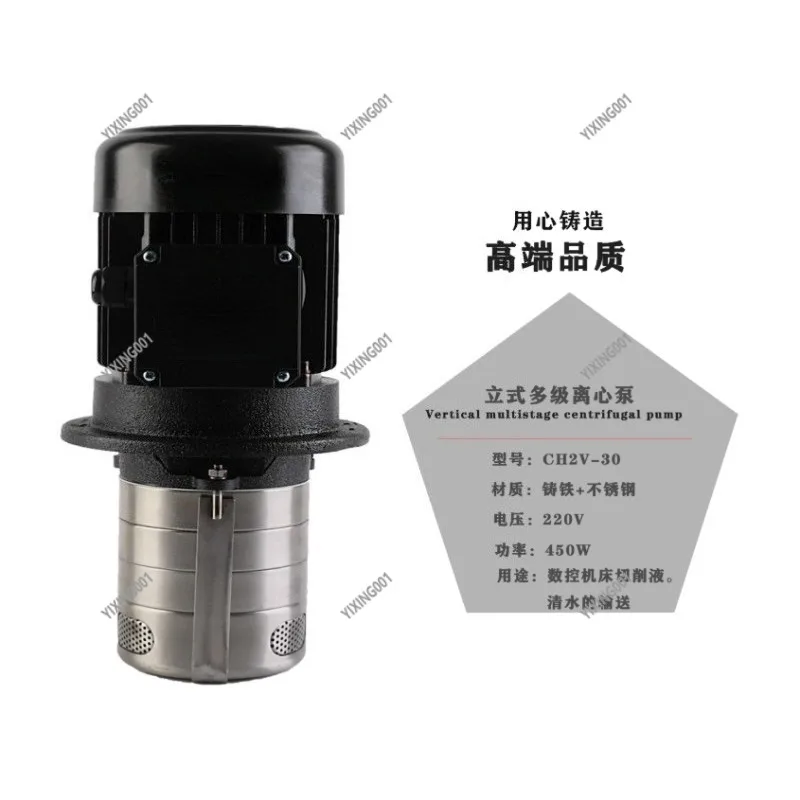 High Lift Vertical Multi-Stage Water Pump - CH2V-30-TP 450W Industrial Outlet Pump