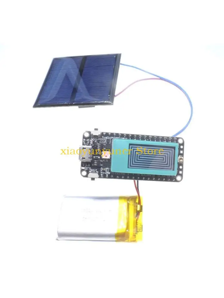

P9JB Solar Powers ASR6502 Integrated SX1262 Controller Board For Outdoor Use With Extended Wireless Communication Ranges