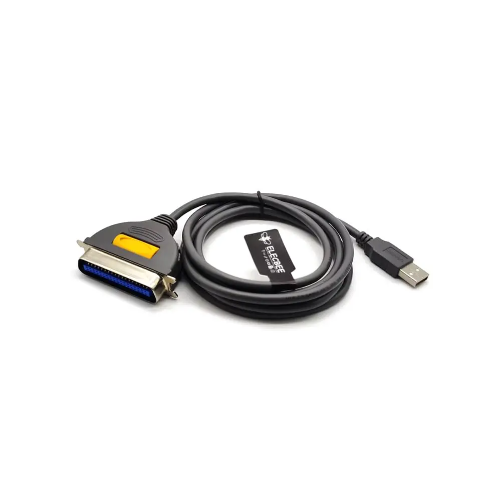 USB 2.0 to IEEE 1284 Parallel Printer Cable 36 Pin Male to USB Converter Cord 1M
