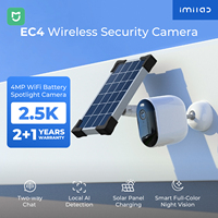 IMILAB WiFi Camera Solar Outdoor Surveillance 2.5K 5200mAh Batteryt Camera Wireless Smart Home Security Protection CCTV Monittor