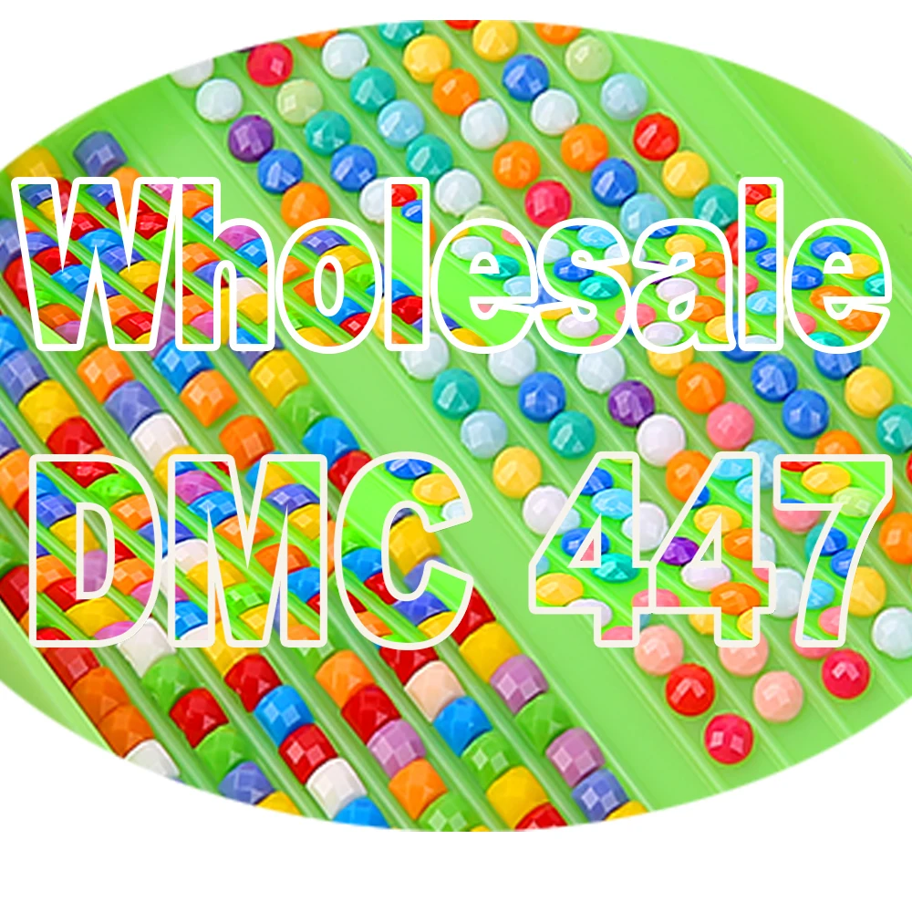 

Полный камень, хрустальные бусины, аксессуар, оптовая продажа, DMC, 447 цветов, полная круглая/квадратная дрель, алмазные стразы, распродажа алмазной живописи
