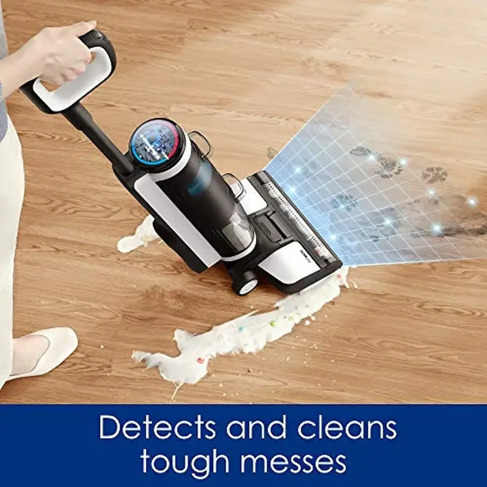 Cordless Smart Hardwood Floors Cleaner Lightweight Vacuum Cleaner Multi-Surface Cleaning Kit with Self-Propelled Technology and