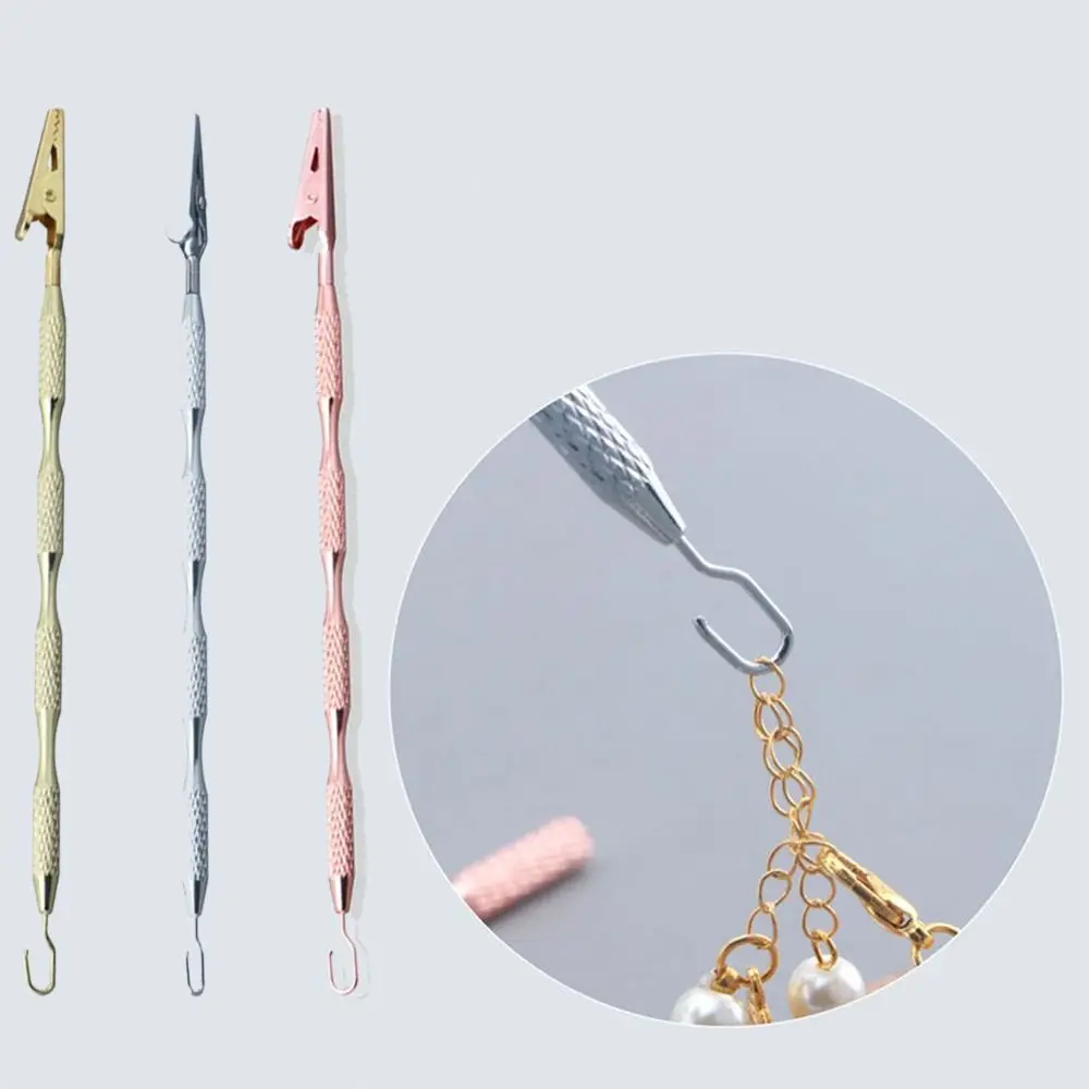 Durable Bracelet Wear Auxiliary Rod Quickly Connect Equipment Bracelet Wearing Aid Tools Useful Help Wear Bracelet Tool Bracelet