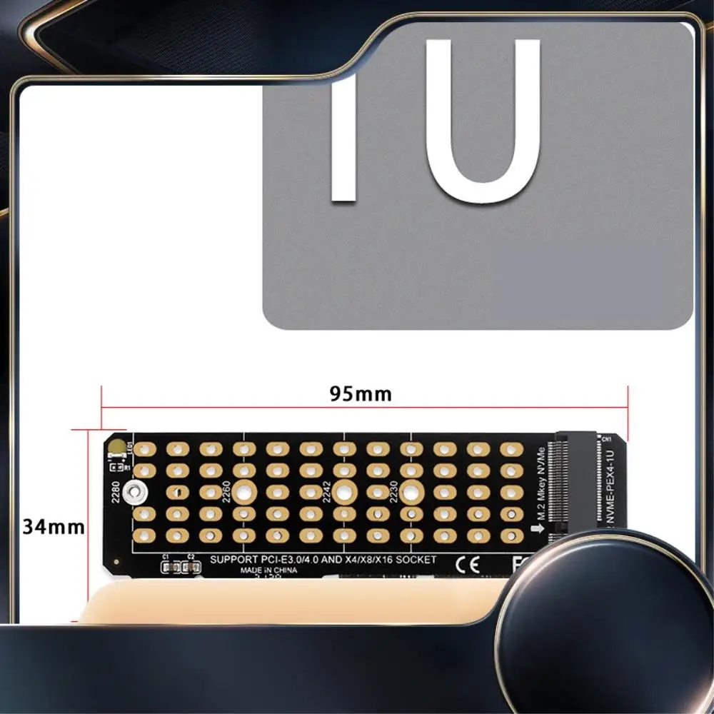 M.2 Nvme To PCI-E 4… - image