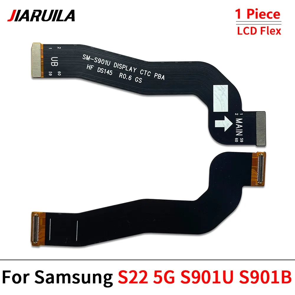 New LCD Screen Connector Cable For Samsung S21 S22 S23 S24 Plus Ultra Fe Display Flex Replacement Parts