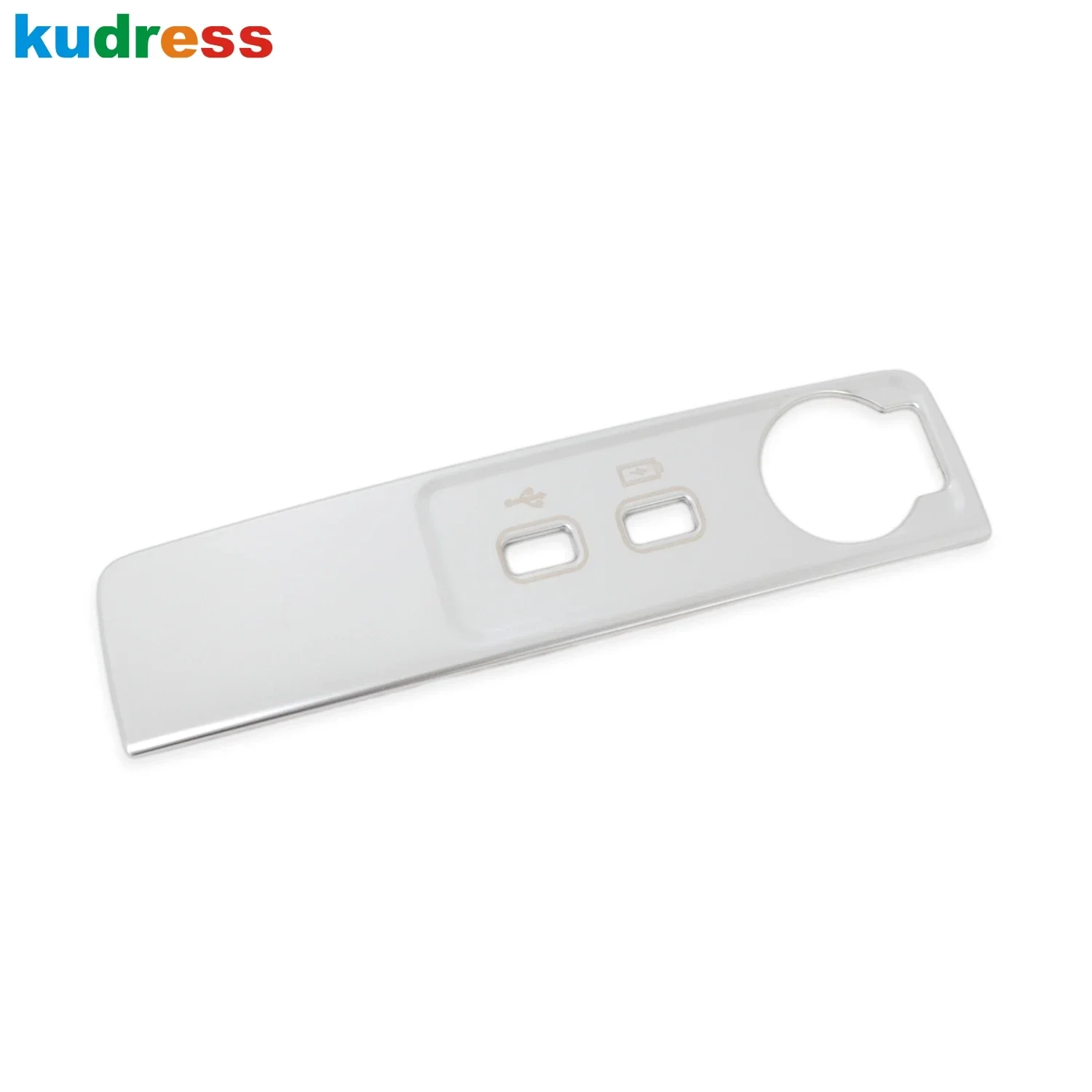 لهوندا سيفيك 11th سيدان 2022 2023 2024 الفولاذ المقاوم للصدأ سيارة مركز وحدة التحكم شاحن يو اس بي ميناء غطاء لوحة الكسوة الملحقات الداخلية #5