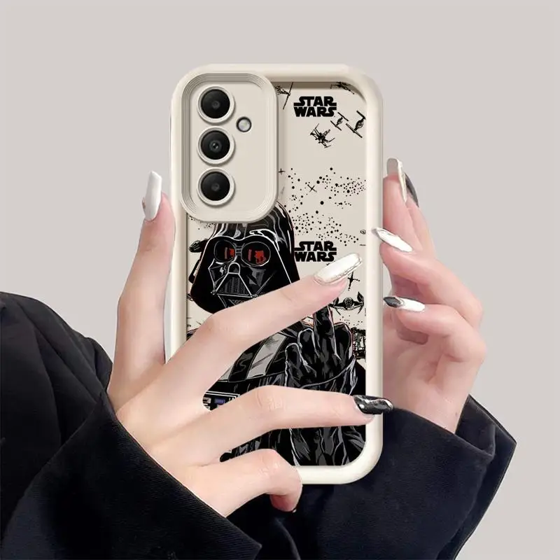 Stars Wars Cool Hero Cover Phone Case for Samsung Galaxy A15 A25 A35 A55 A51 A71 A72 A73 A52 A52s A53 A54 5G Soft TPU