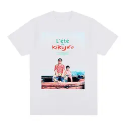 Kitano Takeshi Kikujirﾴ no natsu Vintage T-shirt Cotton Men T shirt New Tee Tshirt Womens Tops