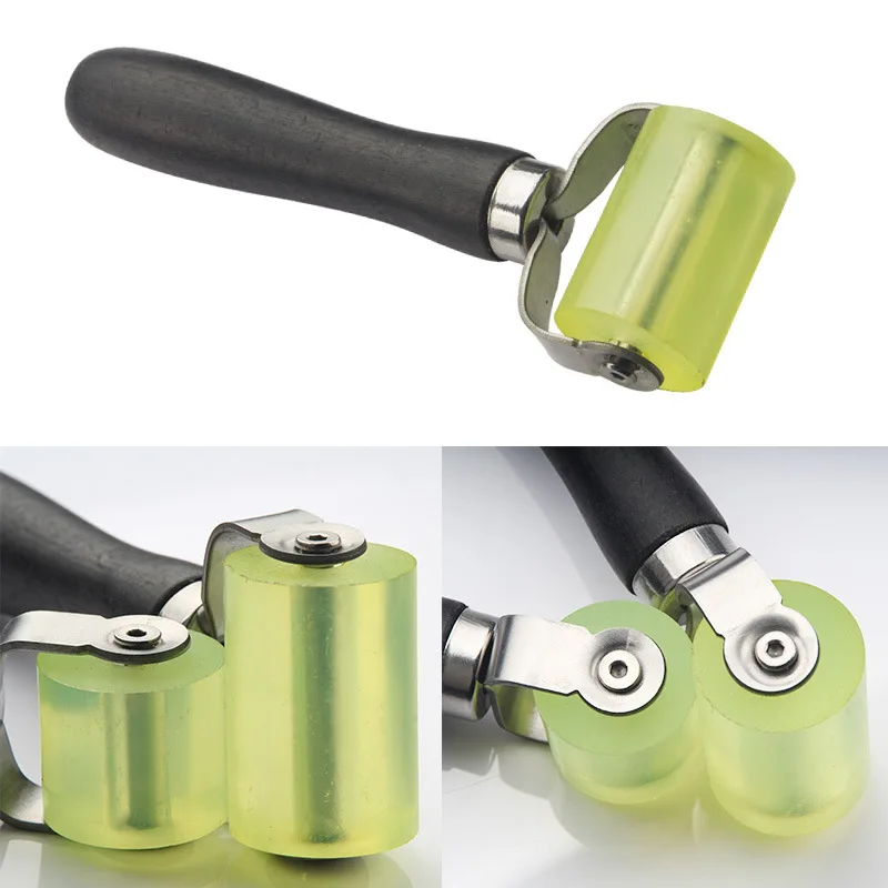30/50mm Application Rubber Roller Black Useful Durable Drop Shipping Car Soundproofing Pressure Roller Tool Sound Deadening Tool
