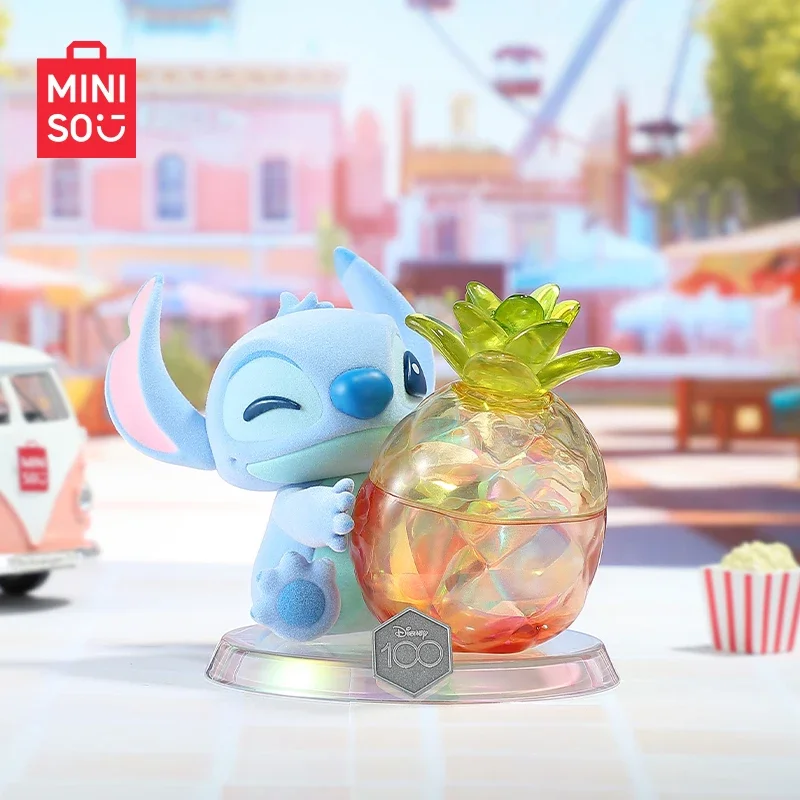 Miniso-Série Aniversário Disney Caixa cega, Jarra De Armazenamento, Ornamento Do Hipster, Abraços Felizes Tema