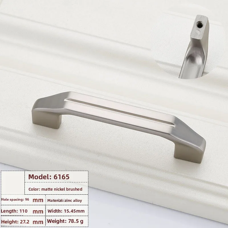 Manijas de gabinete Manijas de puertas de cocina Perillas de cajón Manijas de puertas de armario de aleación de aluminio