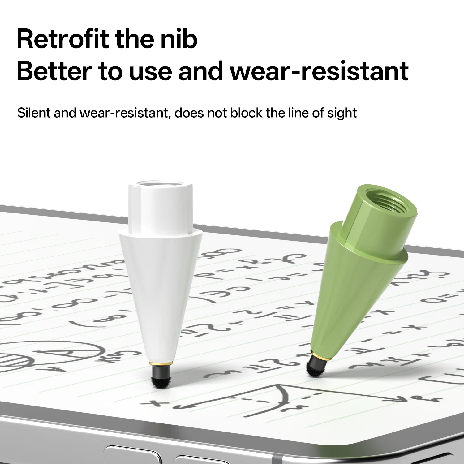 Replacement Tips for Huawei M‑Pencil 2nd/3rd/Pro‑Gen, Wear‑Resistant Air‑Cushion Silent Stylus Nibs