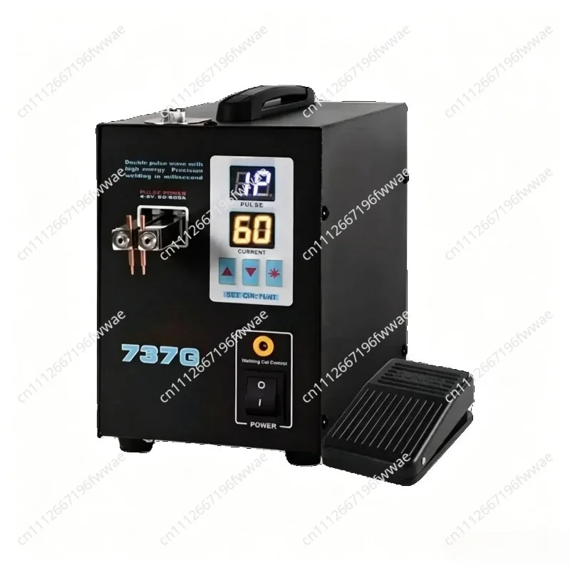 737G Dual mode pedal 18650 battery spot welder Dual pulse dual display lithium battery touch welder