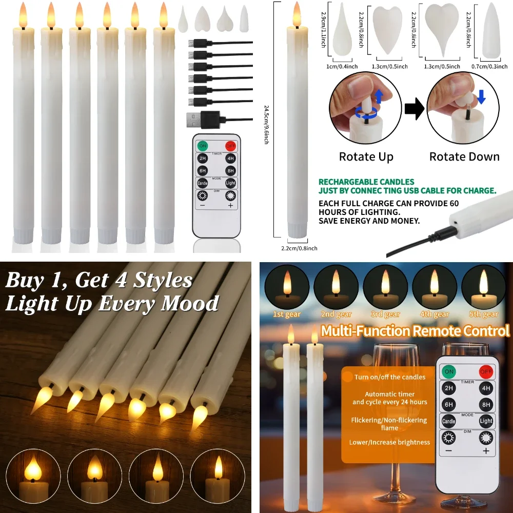 Thumbnail 4 - #57 Latest Flameless Candles Offers