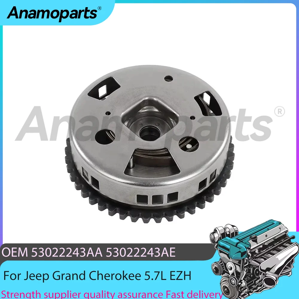 

Engine Parts Camshaft VVT Gear Fit 5.7 6.4 L V8 GAS For Jeep Chrysler Dodge Charger Ram 1500 5.7L 6.4L EZH 2009-2015 53022243AF