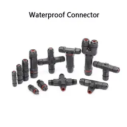 IP68 Waterproof Connector Outdoor LED Lighting Sealed Connector Assembly Type Wire And Cable Quick Terminal Connector 2/3/4/5P