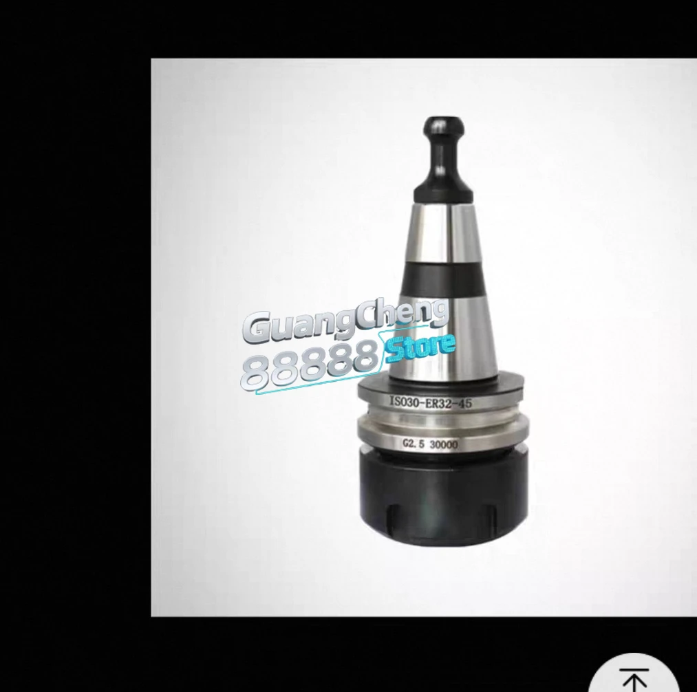 

High Precision Woodworking tool holder ISO30 ER32 45L balanced collet chuck for CNC wooden engraving machine milling