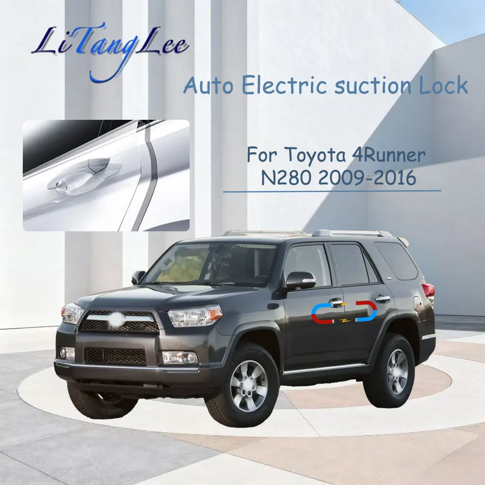 

Для Toyota 4Runner N280 2009-2016 ​ ​ Автомобильная дверная защелка с плавным закрыванием (с приводом блокировки прохода) — бесшумный доводчик с электрическим всасыванием