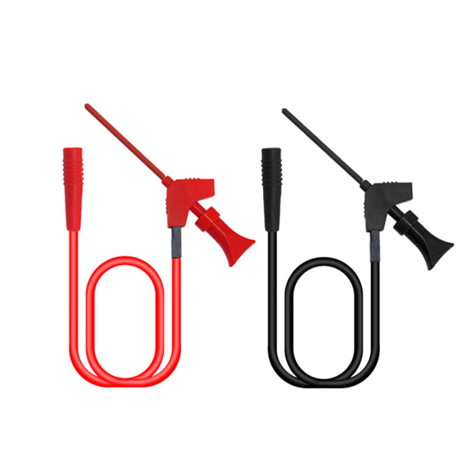 Multimeter Test Hook Clip Mini IC Hook Test Clip dengan mengarah ke 2mm lubang soket kualitas tinggi uji kabel Hot Sale suku cadang