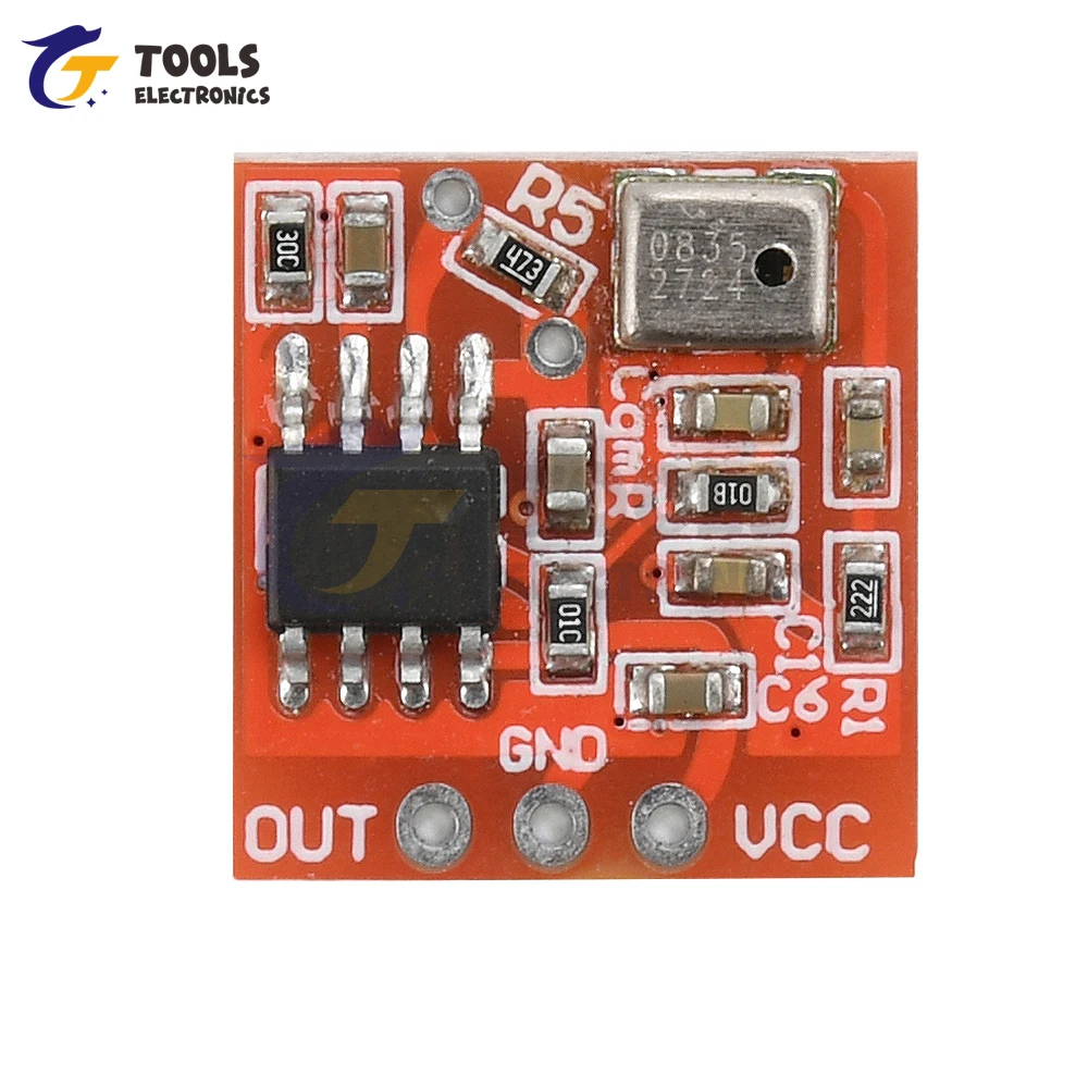 TDA1308 Silicon Microphone Digital Microphone Pickup Amplifier Board Module Preamp Amplification Adjustable DC 3-6V