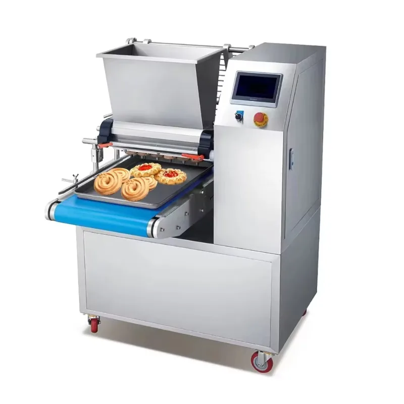 Small Automatic Wire Cut Cookie Depositor Macaron Biscuit Maker Commercial Baking Equipment Custom