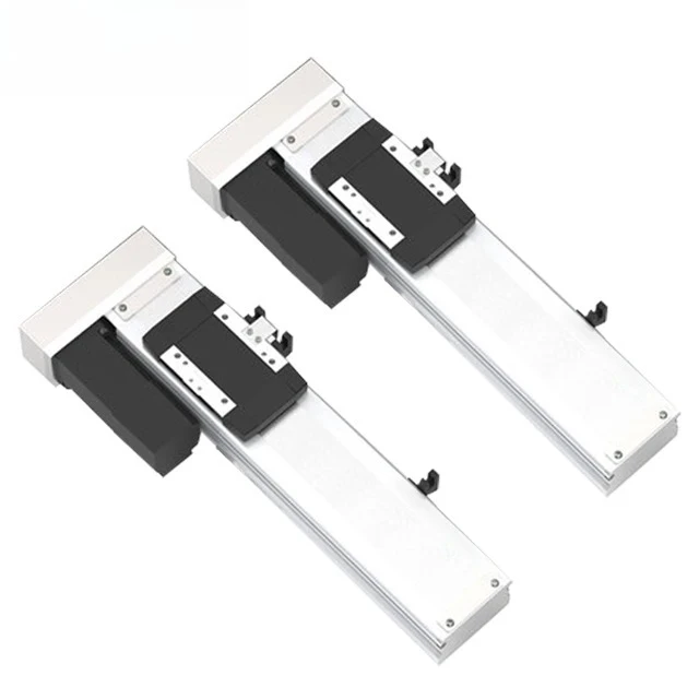 High Speed Long Stroke Dustless Aluminum Alloy  Rail Belt Driven Linear Axis Guides Rail Motion Actuator