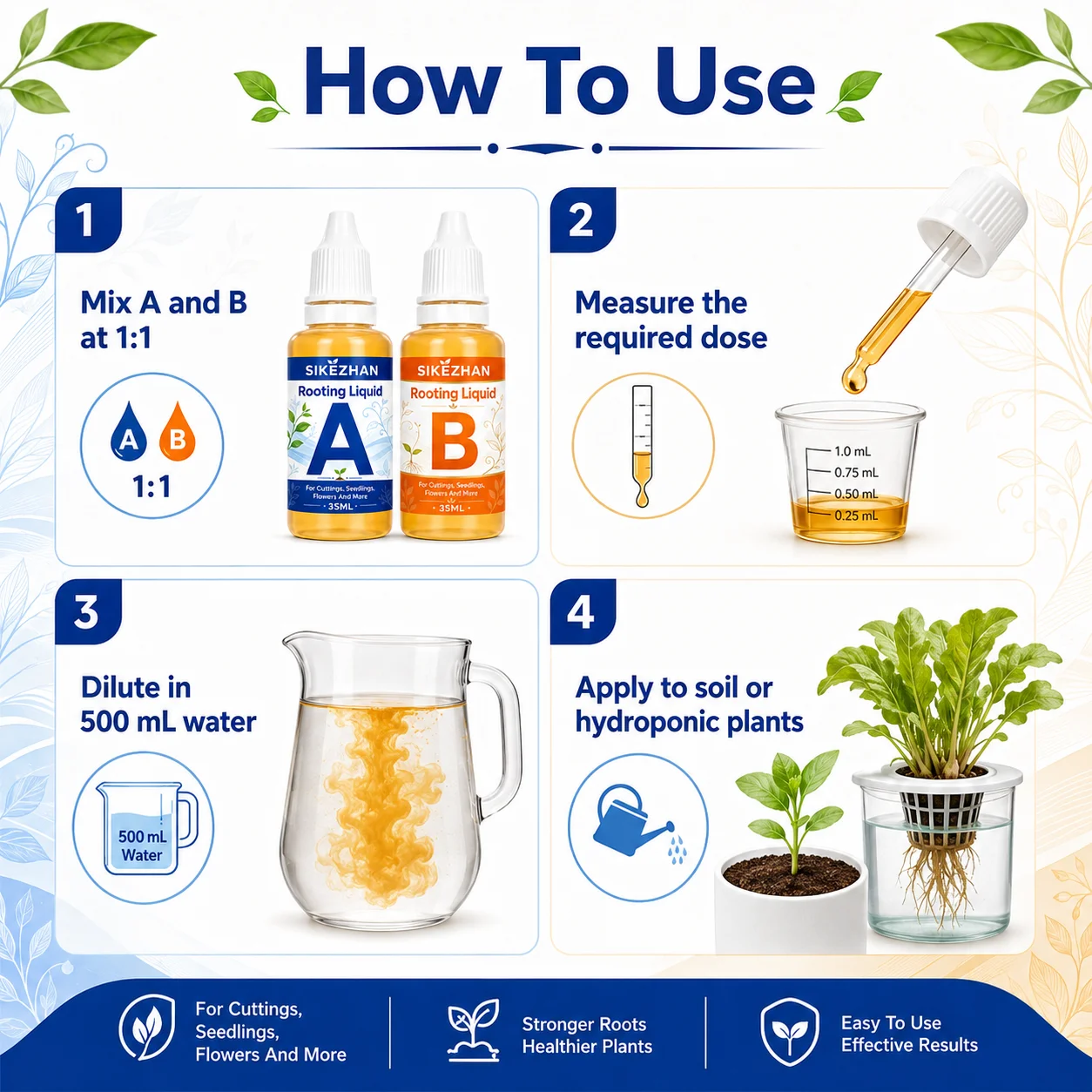 مجموعة مغذيات وسماد للزراعة ال - مراجعة Hydroponic Nutrient A B Set وسعره