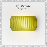 Menvix Modern Design Nordic Wall Lamp Minimalist Resin Material Pumpkin Shape Sconce Light Corridor Bedroom Decoration Lustres