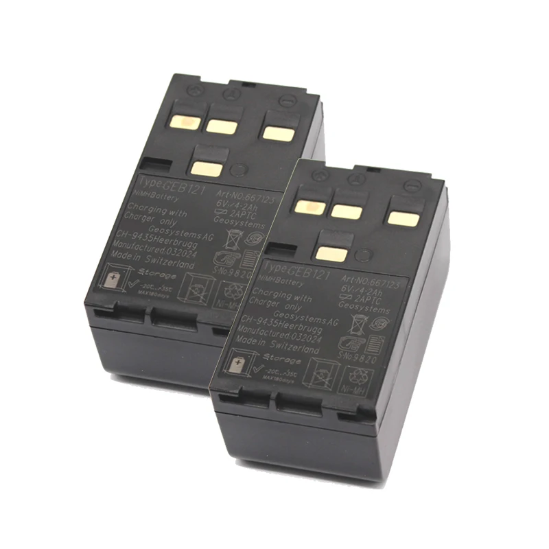 

2 шт. аккумулятор GEB121, совместимый с тахеометром Leic TPS400/700/800/1100 серии TCR402/702/802 — совершенно новый и высокое качество