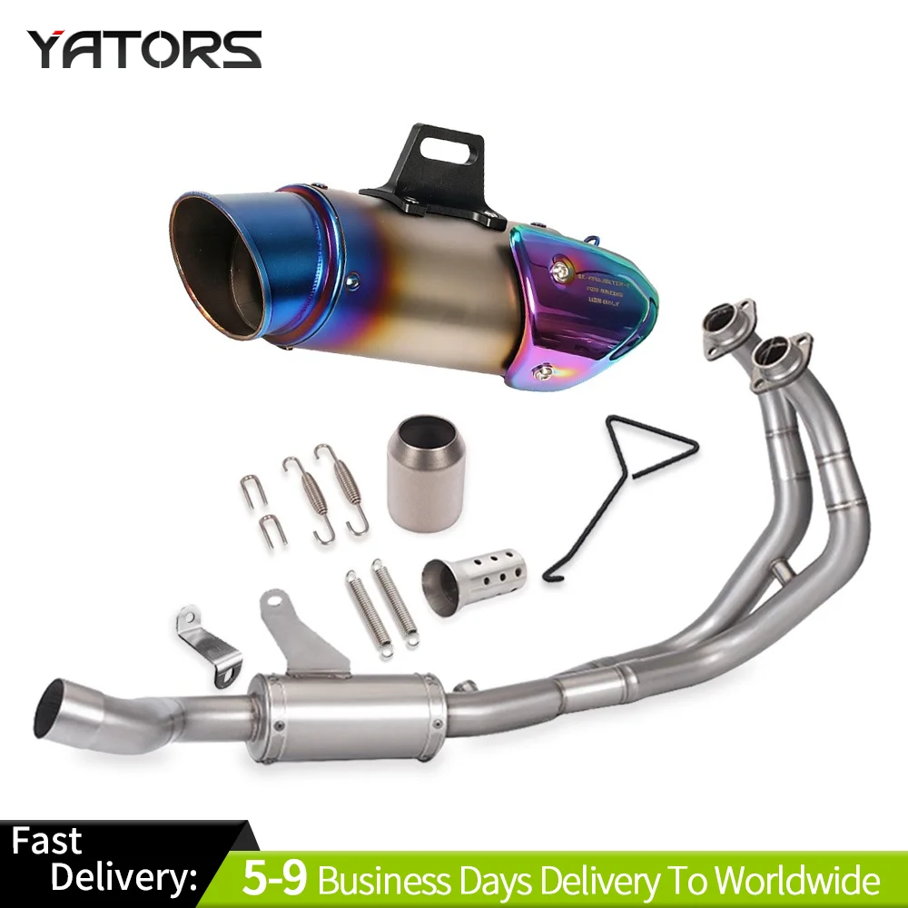 

For Yamaha YZF R7 2021-2023 Full System Exhaust Header Pipe Muffler Exhaust Systems Exhausts Pipes