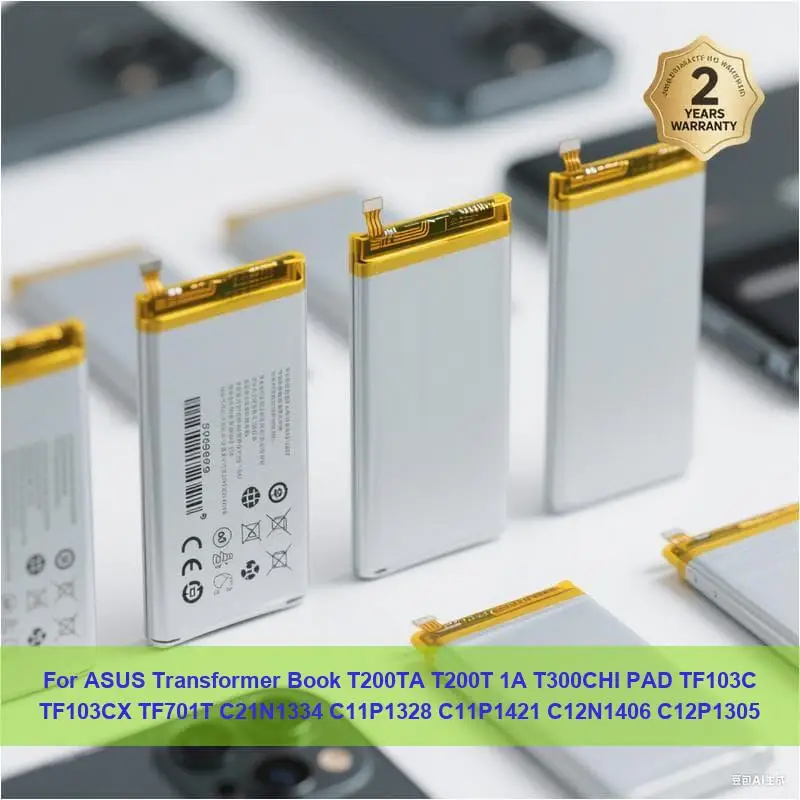 

Battery For ASUS Transformer Book T200TA T200T 1A T300CHI PAD TF103C TF103CX TF701T C21N1334 C11P1328 C11P1421 C12N1406 C12P1305
