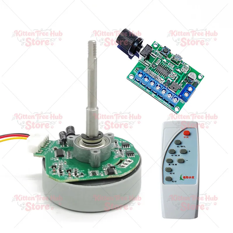1850rpm DC24V 35W PWM YZD-X02 D-axis external rotor brushless motor