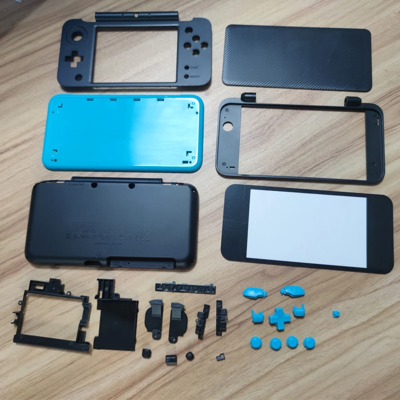 

Полный корпус для Nintend NEW 2DS XL LL, чехол для консоли, белый, черный, фиолетовый цвет