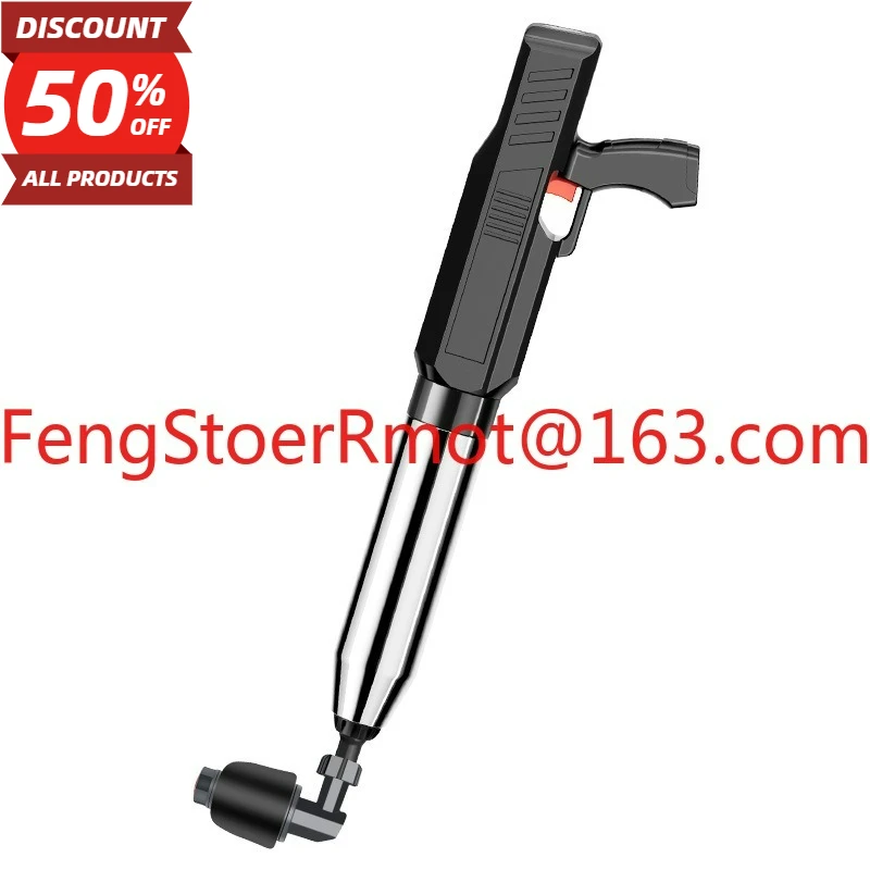 Electric toilet dredger, one shot, high pressure air, kitchen floor drain, sewer, special for toilet blockage
