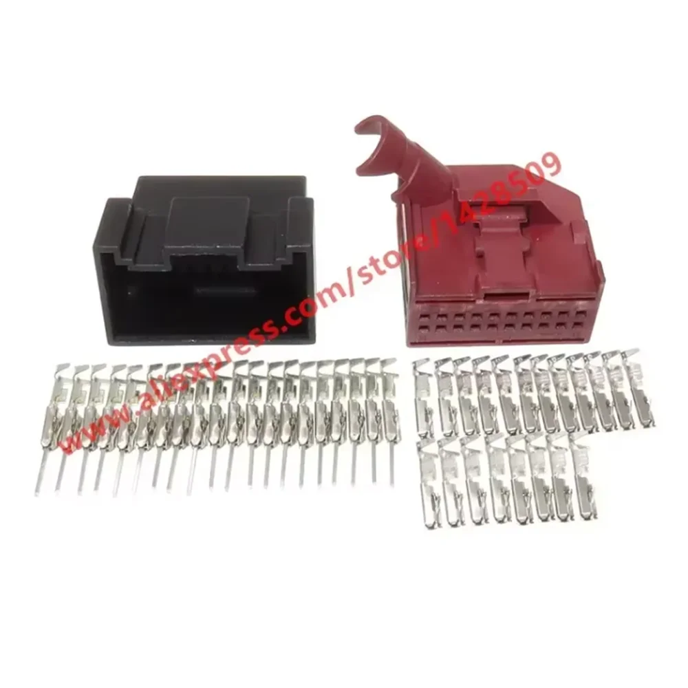 1 Set 20-Pin Auto-Gateway CANBus-Kabelstecker Auto-Steckverbinder für VW 8E0972420 1534095-1 1534102-1 8E0 972 420
