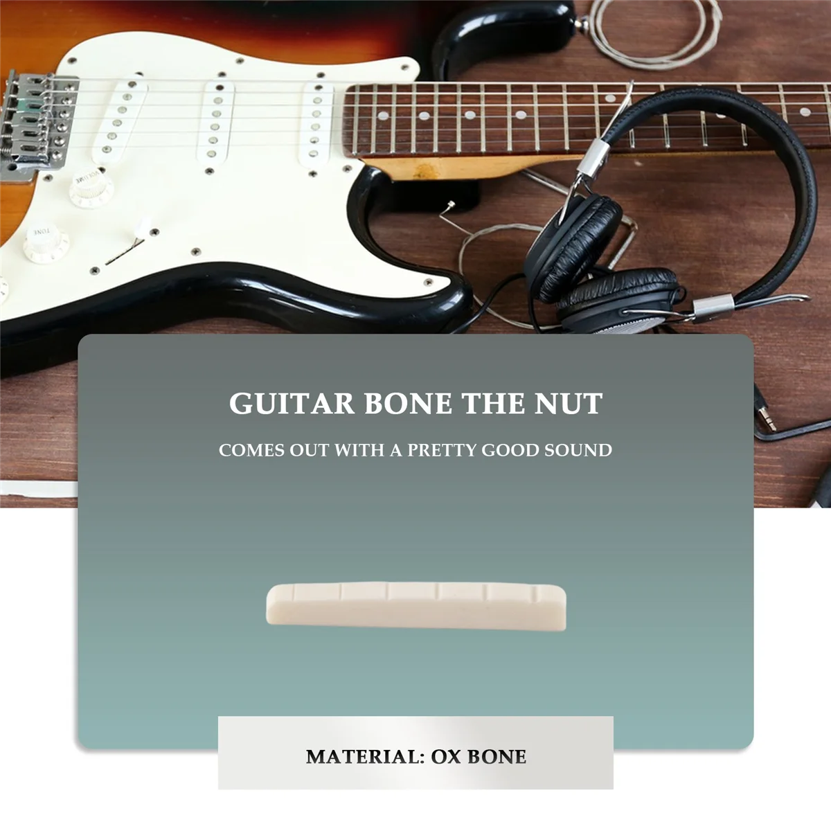 42mm Bone Nut for Electric Guitar Tele