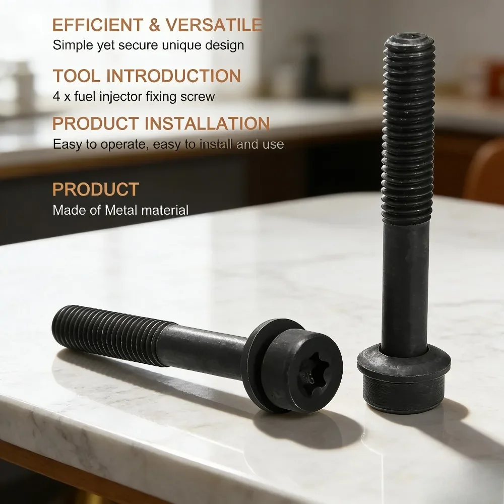 

Injector Clamp Bolt Assy Injector Fixing Screw 3381627004 33816-27004 for Hyundai ED483Q Diesel Engine