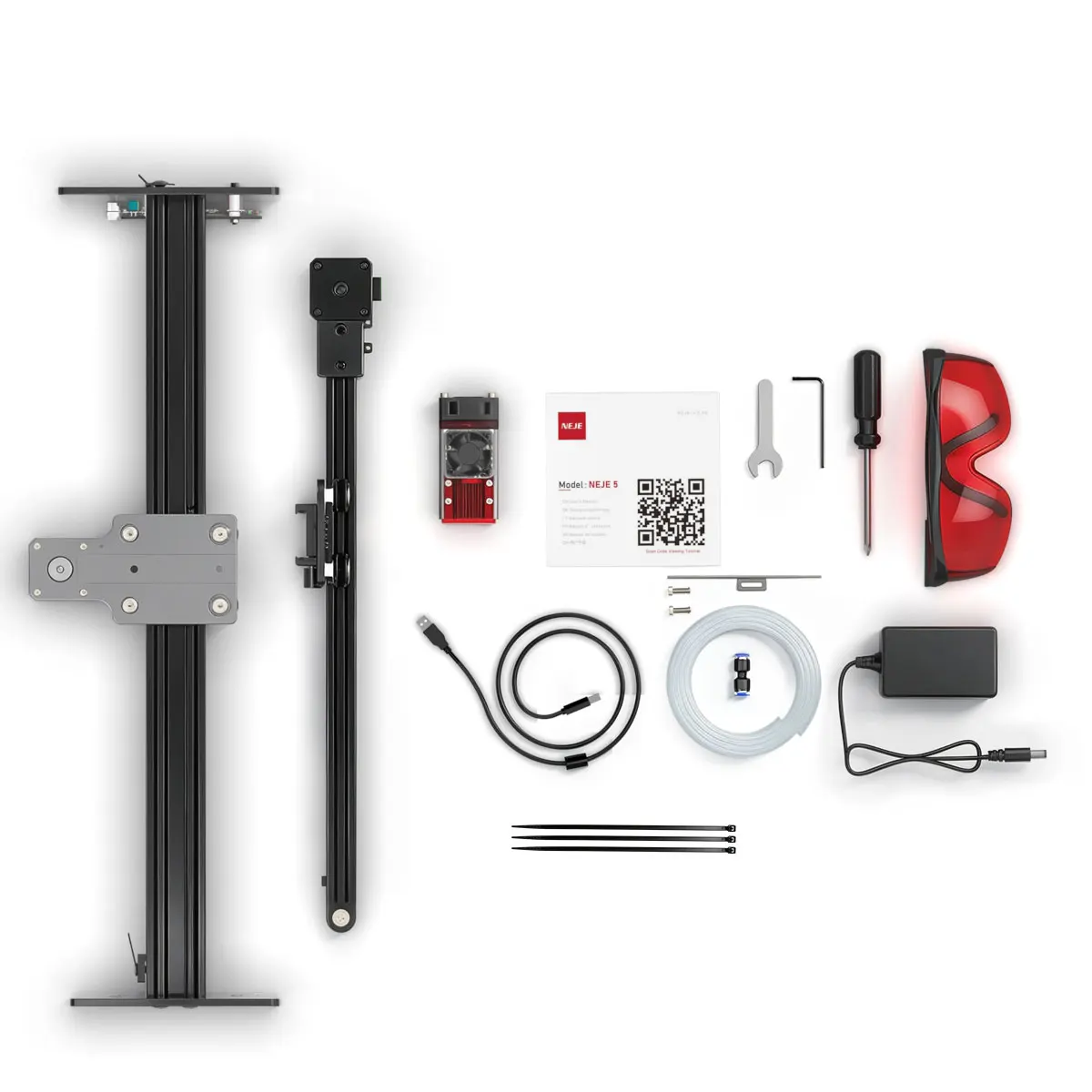 NEJE 5 PLUS A40640 Lasergravurmaschine Professionelle Desktop-CNC-App für Holz, Stahl, Leder DIY-Gravur und -Schneiden DIY-Werkzeuge – Detail 30