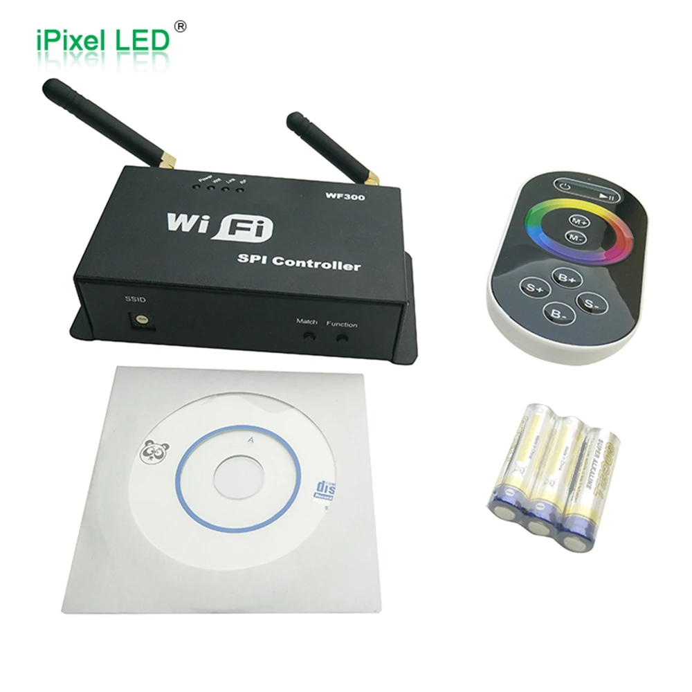 Controlador LED con WIFI, controlador SPI de 1024 píxeles, DC5-24v con Software Magic Color