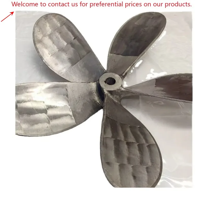 Precio barato, superventas, aleación de cobre de 5 aspas, hélice de cola larga de 46 pulgadas para lancha rápida