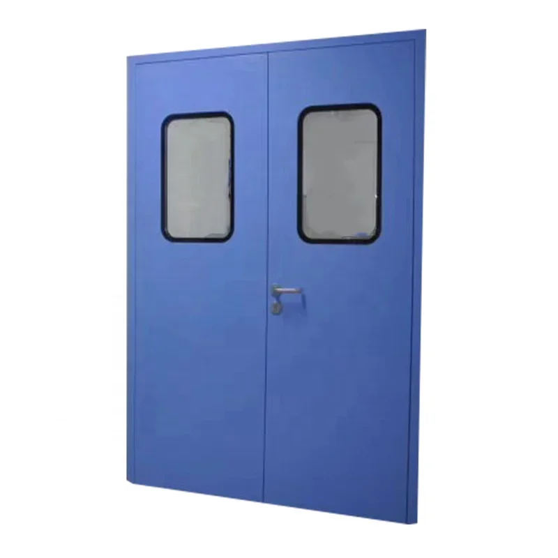 

hermetic and customized clean room door for hospital