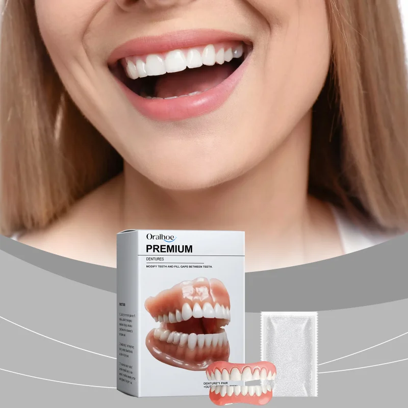 

Dental Cosmetic Prosthesis - Comfort-Fit Material For Smile Enhancement, Natural Tooth Gap Filling & Confident Grin