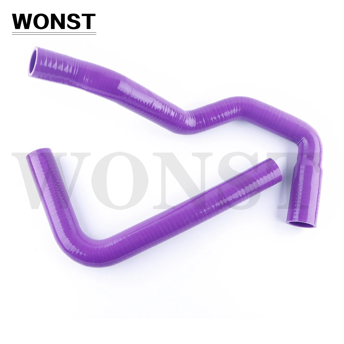 

2Pcs For 1993-1998 Toyota Supra Turbo Non-VVTi 1994 1995 1996 1997 Silicone Radiator Coolant Hose Kit