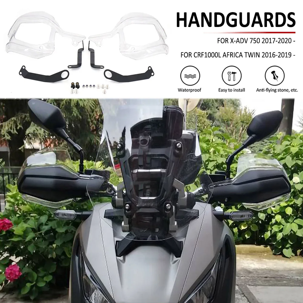 

Motorcycle Handguard Extension Hand Guard Handle Protector Shield For Honda CRF1000L Africa Twin CRF 1000 L 1100L XADV X-ADV 750