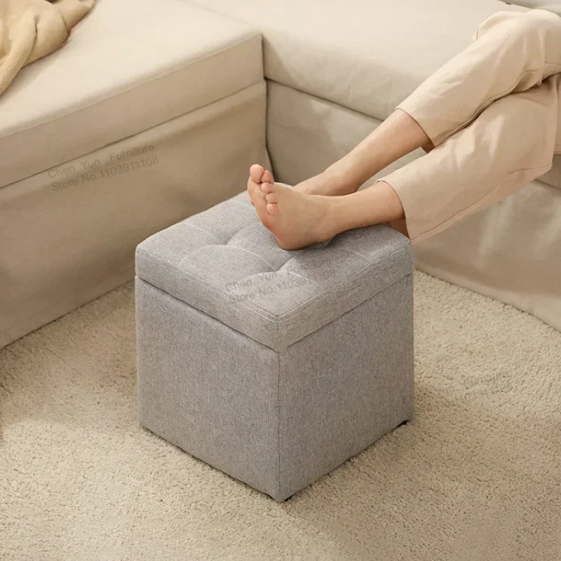 

Originality Storage Stool Living Room Home Furniture Modern Simple Storage Stool Multifunction Accept Tabouret De Stockage